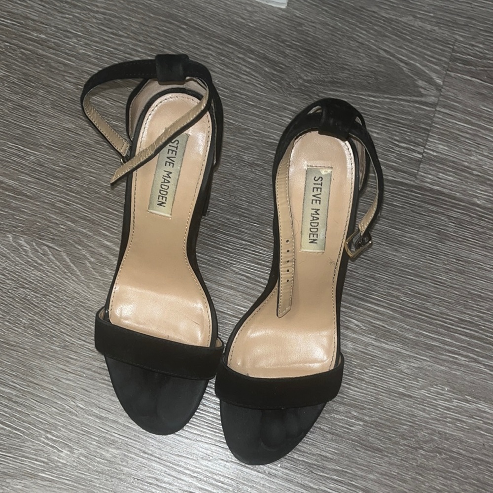 Steve Madden Black Heels